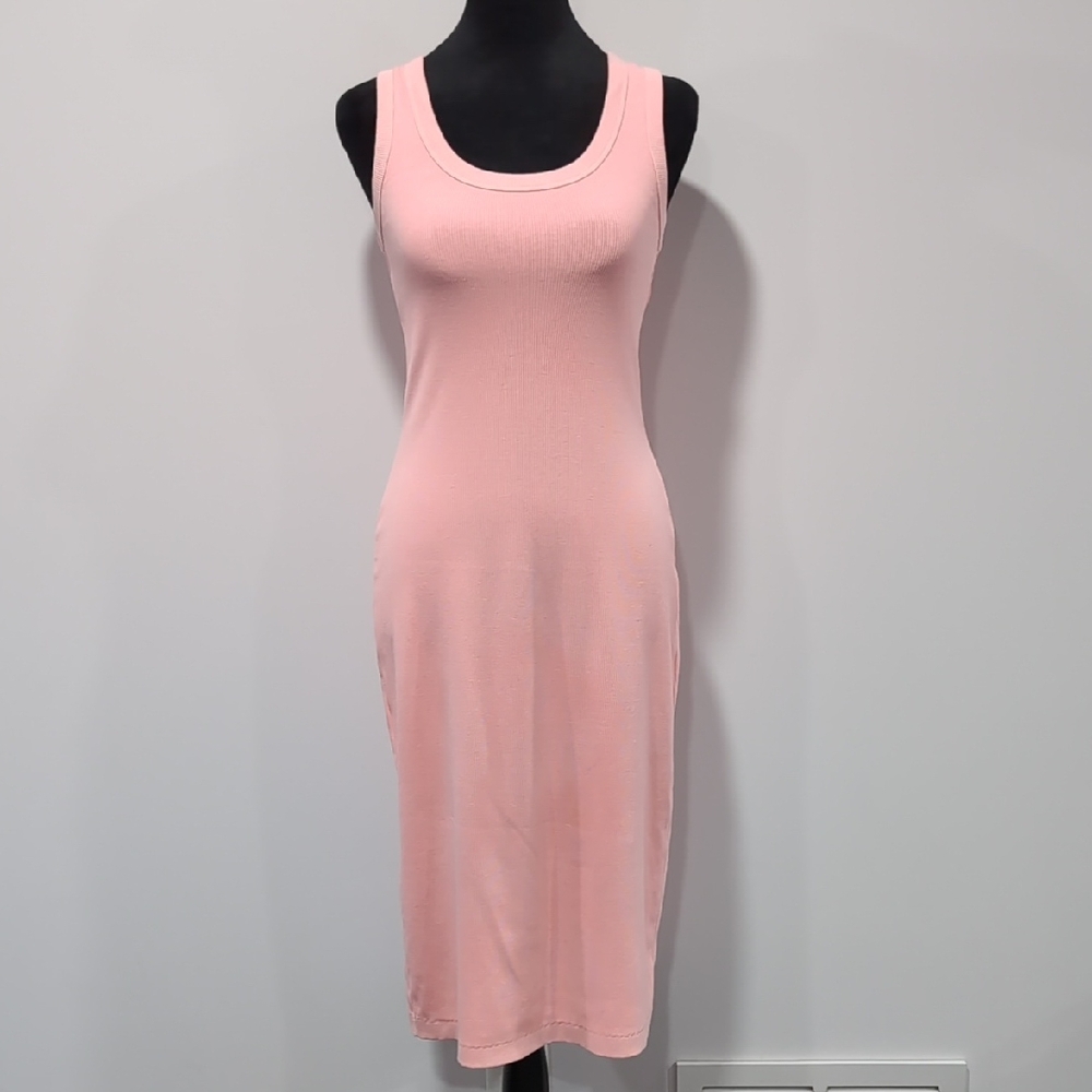 Universal Thread Blush Pink Sleeveless Midi Dress